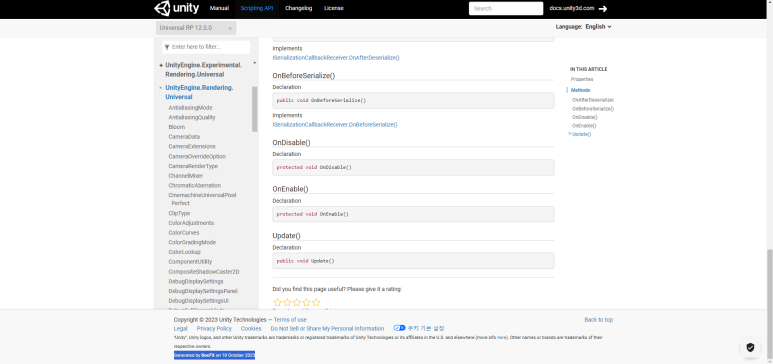 Automatic Documentation — DocFX + Github Pages