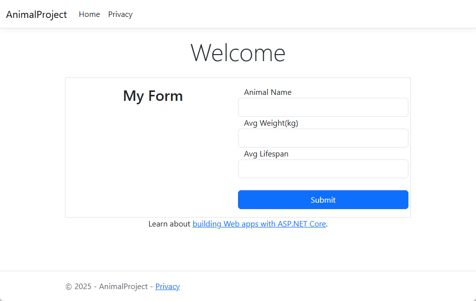 ASP.NET MVC: Form Validation