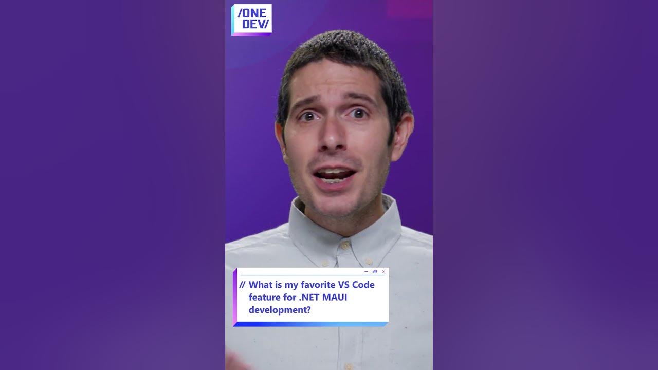 What is my favorite VS Code feature for .NET MAUI development?