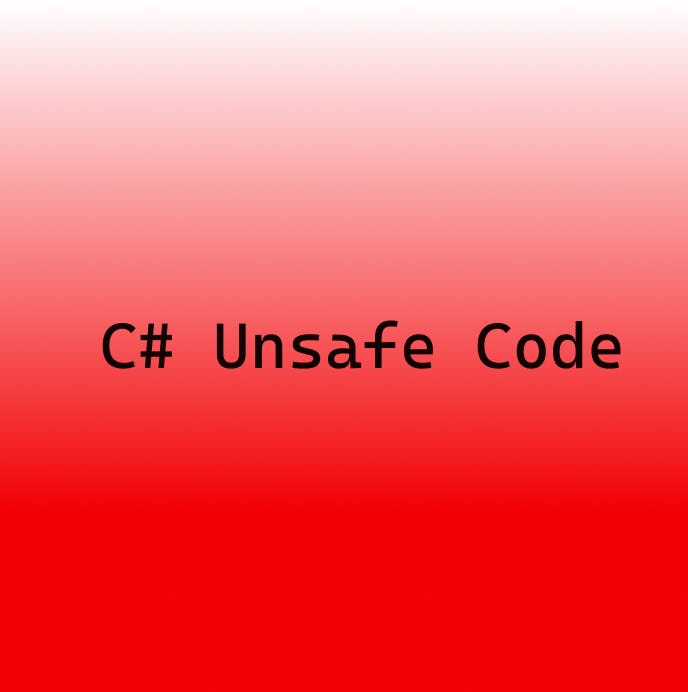 Unleash the Power (and Peril!) of C# Unsafe Code: A Deep Dive into Pointers