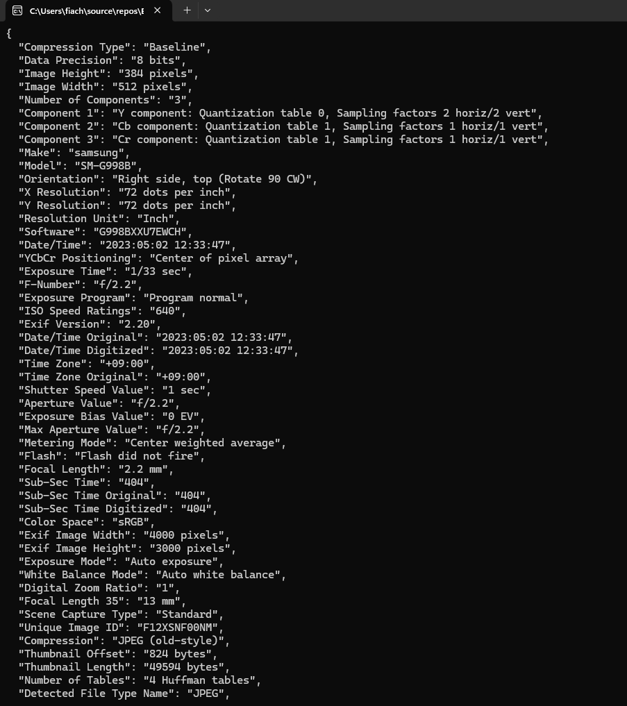 How to Extract #EXIF Data from an Image in .NET 8 with #MetadataExtractor