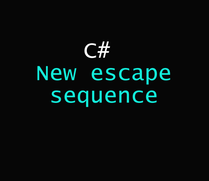C# Escapes the Ordinary: Unveiling the New Raw String Literals