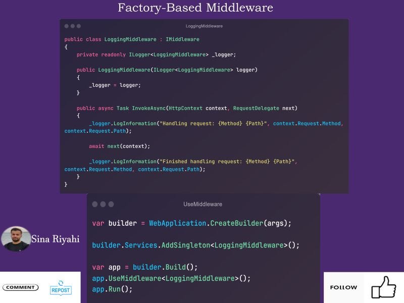 Factory-Based Middleware